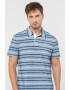 GUESS Tricou polo din bumbac cu model in dungi - Pled.ro