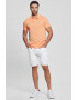 GUESS Tricou polo din material pique - Pled.ro