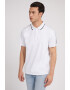 GUESS Tricou polo din material pique - Pled.ro