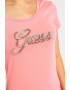 GUESS Tricou slim fit cu aplicatii cu strasuri - Pled.ro