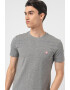 GUESS Tricou slim fit cu decolteu la baza gatului - Pled.ro