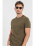 GUESS Tricou slim fit cu decolteu la baza gatului - Pled.ro