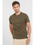 GUESS Tricou slim fit cu decolteu la baza gatului - Pled.ro