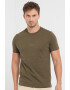 GUESS Tricou slim fit cu decolteu la baza gatului - Pled.ro