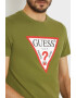 GUESS Tricou slim fit cu logo - Pled.ro