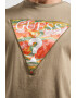 GUESS Tricou slim fit de bumbac cu imprimeu logo pe piept - Pled.ro