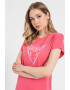 GUESS Tricou supradimensionat cu aplicatii frontale - Pled.ro