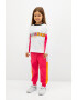 GULLIVER Pantaloni de trening cu model colorblock si snur - Pled.ro