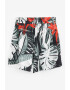 GULLIVER Pantaloni scurti din amestec de bumbac cu model tropical - Pled.ro