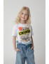 GULLIVER Tricou de bumbac cu imprimeu text - Pled.ro