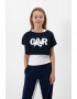 GULLIVER Tricou din amestec de bumbac cu imprimeu logo - Pled.ro