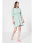 Haily's Haily’s Rochie mini cu croiala in A si maneci bufante Melina - Pled.ro