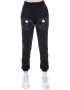 HAMZA Pantaloni sport cu broderie Yin - Pled.ro