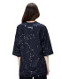 HAMZA Tricou unisex supradimensionat Star Gazing - Pled.ro