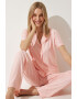 Happiness İstanbul Pijama dama 516357871 Poliester/Viscoza - Pled.ro