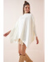 Happiness İstanbul Pulover-poncho supradimensionat - Pled.ro