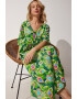 Happiness İstanbul Rochie maxi lejera cu imprimeu floral - Pled.ro