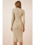 Happiness İstanbul Rochie midi cu aspect striat - Pled.ro