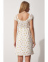 Happiness İstanbul Rochie mini cu model floral - Pled.ro