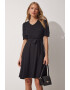 Happiness İstanbul Rochie scurta cu decolteu in V - Pled.ro