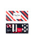 Happy Socks Set de sosete 3/4 cu diverse modele unisex - 4 perechi - Pled.ro