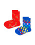 Happy Socks Set de sosete cu buline si model grafic - 2 perechi - Pled.ro