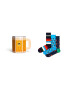 Happy Socks Set de sosete lungi cu imprimeu - 3 perechi - Pled.ro