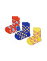 Happy Socks Set de sosete lungi cu model - 3 perechi - Pled.ro