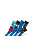 Happy Socks Set de sosete lungi unisex cu imprimeu - 4 perechi - Pled.ro