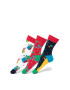 Happy Socks Set de sosete lungi unisex cu imprimeu grafic - 3 perechi - Pled.ro