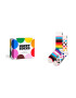 Happy Socks Set de sosete lungi unisex cu model - 2 perechi - Pled.ro