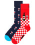 Happy Socks Set de sosete lungi unisex cu model - 2 perechi - Pled.ro