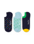 Happy Socks Set de sosete pana la glezna unisex cu buline 3 perechi - Pled.ro