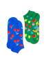 Happy Socks Set de sosete scurte cu imprimeu cu fructe - 2 perechi - Pled.ro