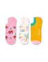 Happy Socks Set de sosete unisex cu model - 3 perechi - Pled.ro