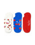 Happy Socks Set de sosete unisex foarte scurte - 3 perechi - Pled.ro