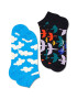 Happy Socks Set unisex de sosete foarte scurte cu imprimeu 2 perechi - Pled.ro