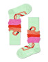 Happy Socks Sosete lungi cu imprimeu cu flamingo - Pled.ro