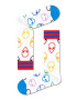 Happy Socks Sosete lungi unisex cu extraterestri - Pled.ro