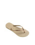 Havaianas Papuci flip-flop cu logo in relief Slim - Pled.ro