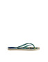 Havaianas Papuci flip-flop cu model tropical si bareta texturata Slim - Pled.ro