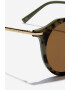 Hawkers Ochelari de soare rotunzi unisex cu aspect tortoise Warwick Crosswalk - Pled.ro