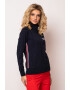 Heavy Tools Bluza sport cu fermoar si logo Tania - Pled.ro