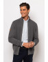 Heavy Tools Cardigan din bumbac cu fermoar Halbur - Pled.ro