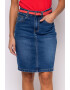 Heavy Tools Fusta din denim cu croiala creion Natasha - Pled.ro