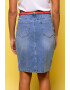 Heavy Tools Fusta din denim cu croiala creion Natasha - Pled.ro