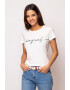 Heavy Tools Tricou din amestec de modal cu imprimeu text - Pled.ro