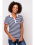 Heavy Tools Tricou polo cu model in dungi Doretta - Pled.ro