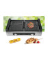 Heinner Gratar electric 1800 W functie filtrare fum 2 placi reversibile antiadezive temperatura reglabila Inox - Pled.ro