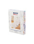 Heinner Home Lenjerie de pat pentru 2 persoane 100% bumbac 4 piese Alb/Galben - Pled.ro